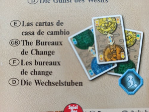The palace of Alhambra board game EXPANSION 1 Vizier`s favor SPARE PARTS MODULES - Picture 10 of 16