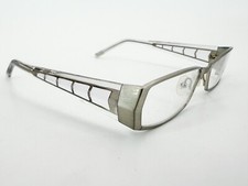 NOS Flair 277 Eyeglasses FRAMES 584 Brushed Silver 54 18-135 Clear K389