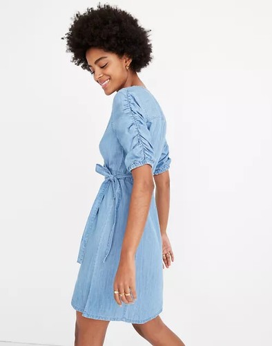 MADEWELL J.Crew NWT $98 Denim True Wrap 