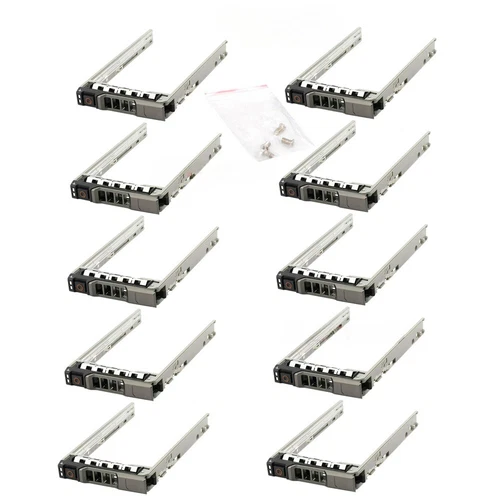 10Pcs SuitableFor DELL R620R720XDR430R730XD T440T640 2.5-inch SAS Hard drive bay
