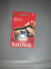 SANDISK 16GB SDHC MEMORY CARD BRAND NEW Sealed in Package