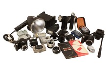 Point  Shoot Camera Parts And Accessories Lot As-Is or Repurpose
