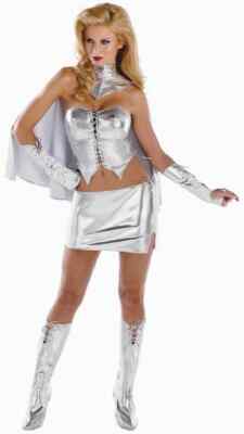 Emma Grace Frost White Queen Marvel X-Men Superhero Halloween Sexy ...