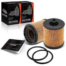 2x Filtro de aceite de motor para Buick LaCrosse Chevy Impala Malibu Saab 9-3 Pontiac 10K