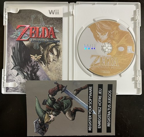 The Legend of Zelda: Twilight Princess (Nintendo Wii, 2006) en caja - Probado - Imagen 1 de 4