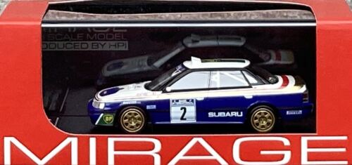 1/43 Mirage by HPI #8270 Subaru Legacy RS 1991 Manx Rally #2 Chatriot & Perin - Photo 1 sur 8