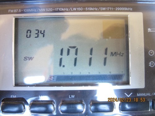 REALISTIC DX-390 SHORTWAVE RADIO REPLACEMENT DISPLAY/PROCESSOR BOARD WORKING - Afbeelding 2 van 3