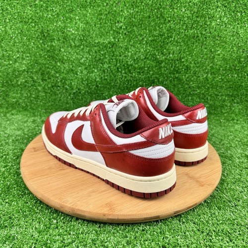 Nike Dunk Low PRM Vintage Team Red Women's Size 10 Men's Size 8.5 FJ4555-100 - Picture 5 of 12