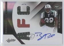 2011 Panini Absolute Memorabilia AFC/NFC Signatures 19/49 Bilal Powell Auto 7gk