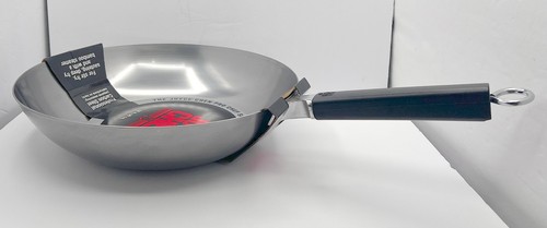 Nuovissima padella Joyce Chen Pro Chef 12" acciaio al carbonio - professionale Pechino - Foto 14 di 14