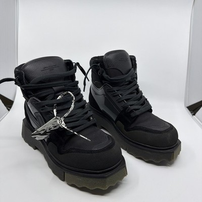 Off-White Black Hiking Sponge Sneakerboot - Size 42