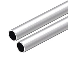uxcell 6063 Aluminum Round Tube 300mm Length 14mm OD 12mm ID 2 Pcs