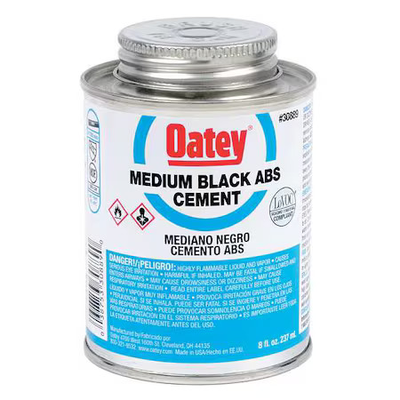 #ad Oatey 30889 Cement Low Voc 8 Oz. Black $8.15