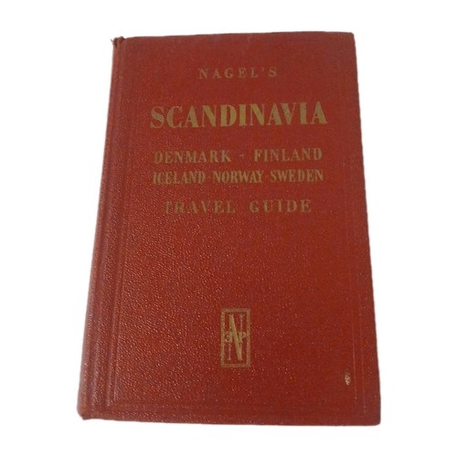 nagels Scandinavia Denmark finland Iceland Norway travel guide 1958 Hardback 