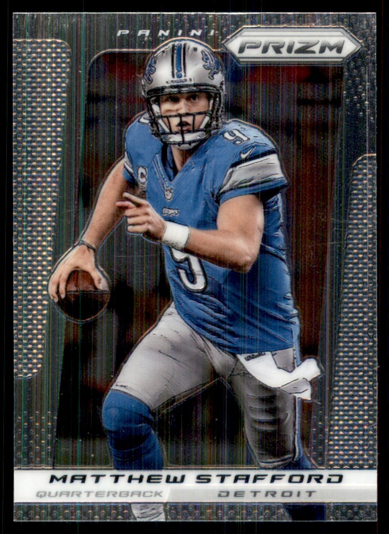 2013 Panini Prizm Matthew Stafford Detroit Lions #108