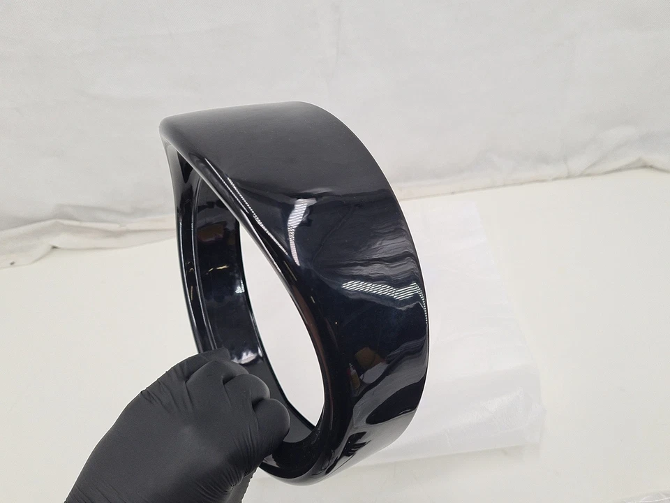 Harley-Davidson Universal  Zierschirm für 7" Visor Style Scheinwerfer schwarz B- - Bild 3 von 4