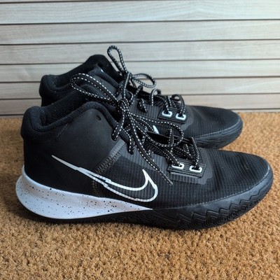 Nike Kyrie Flytrap IV | Black, White & Metallic Silver (Size 8)