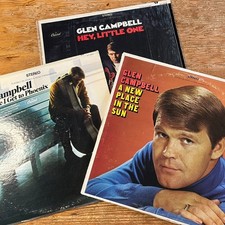 Glen Campbell – Hey, Little One LP Record 1968 Capitol Country Folk Rock 33 RPM