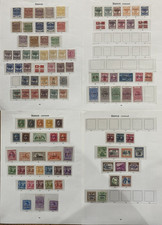 Early Samoa  1877-1935 Mint collection on 4 album pages. 100+ stamps, values...