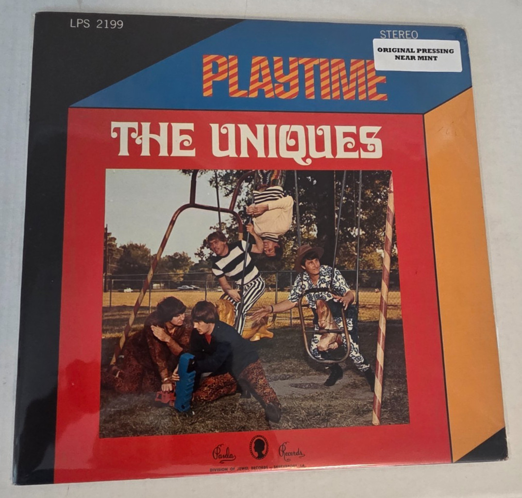 The Uniques - Playtime - Vinyl LP - LPS-2199 - Paula Records - Near Mint
