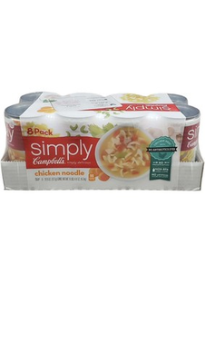 #ad #ad Campbell#x27;s Simply Chicken Noodle Soup 18.6 Ounce Pack of 8 $30.00