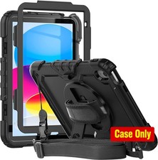 Case for iPad 11th Gen 2025/10th 2022, Durable Shockproof Protection