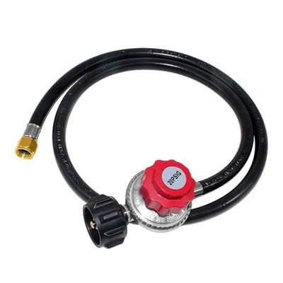 Hooshing 5FT High Pressure Propane 0-20PSI Adjustable Regulator 