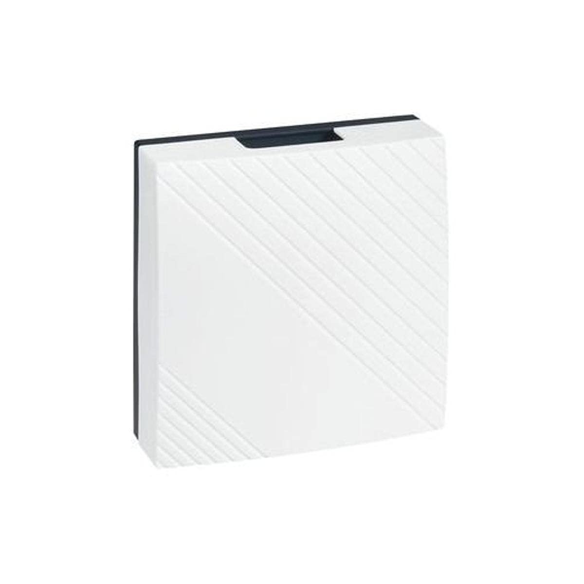 Carillon électromécanique robuste 8V-12V blanc pour une installation intérieure durable