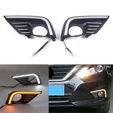 LED-DRL Tagfahrlicht Nebelscheinwerfer Mit Blinker Für Nissan Altima 2016-2017 LED-DRL Tagfahrlicht Nebelscheinwerfer Mit Blinker Für Nissan Altima 2016-2017