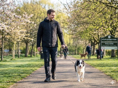 The North Face Thermoball Herren gefütterte Jacke mit Kapuze Large schwarz