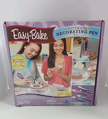 Easy-Bake Ultimate Decorating Pen Kit Cake Decorating Hasbro Battery Powered