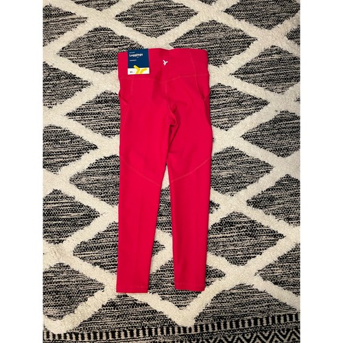 NWT Old Navy Power Soft Hot Pink Girls Leggings xsmall/5 has pockets! - Picture 4 of 5