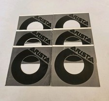 45 RPM 7" RECORD SLEEVES CO. SLEEVE 6 PACK SEE PHOTOS Arista Records SLV362