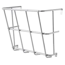 18.5gal Wall Mounted Hay Feeder for Goats & Horses, Livestock Feed Rack