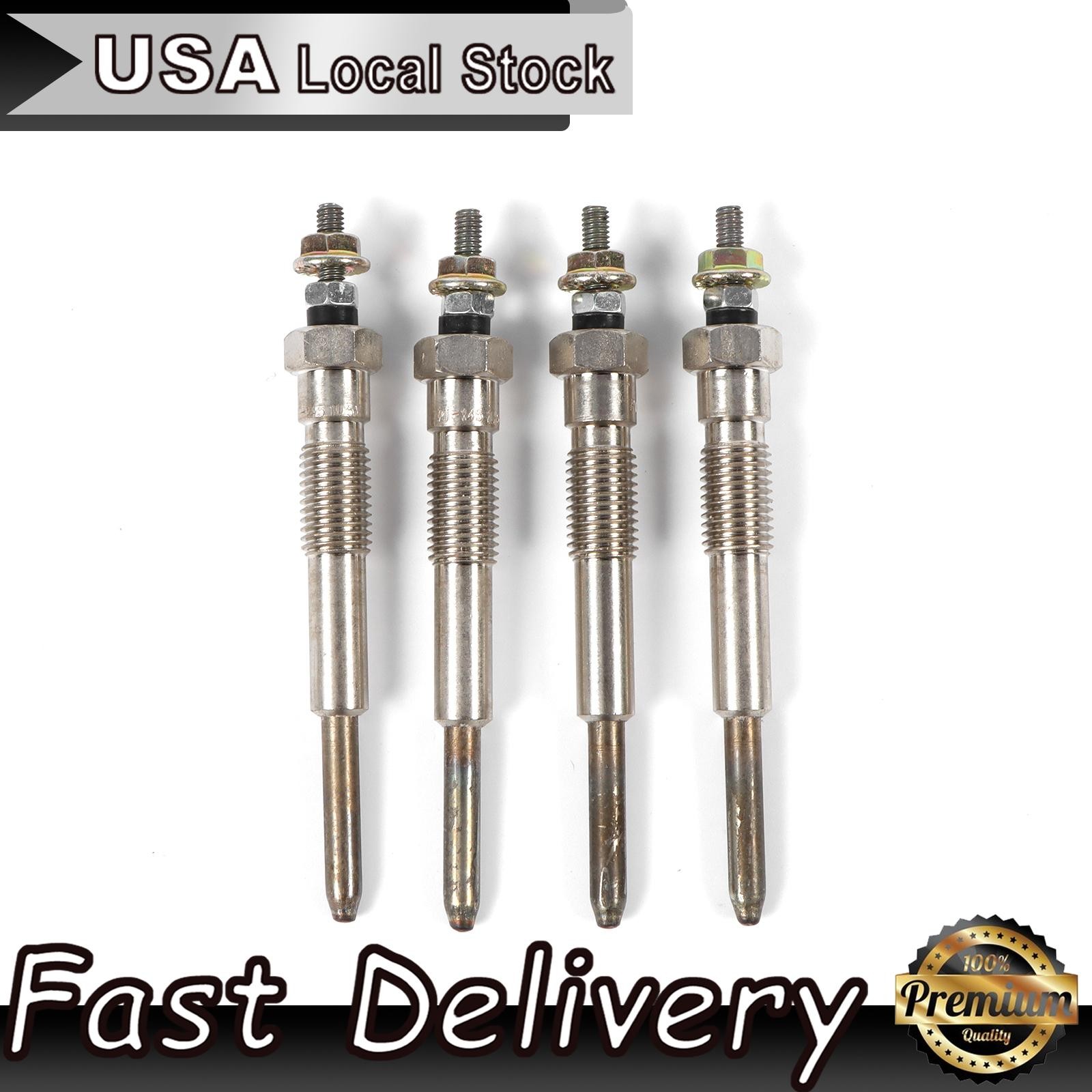 4PCS Preheat Plugs For Komatsu Forklifts 4D95 4D95S FD20-T11 FD25-T11 6008152761