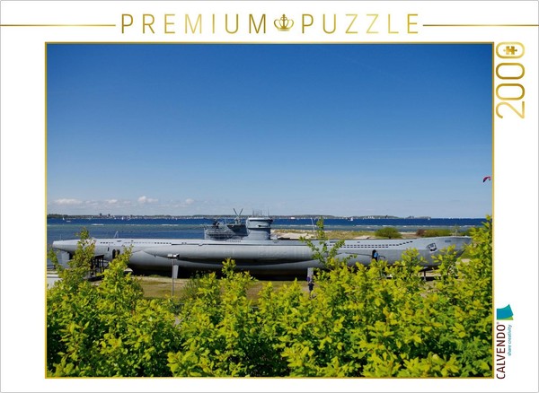 Calvendo Puzzle Submarine From Laboe | 2000 Pieces, Finished Size 35.4 × 26.4 In-image