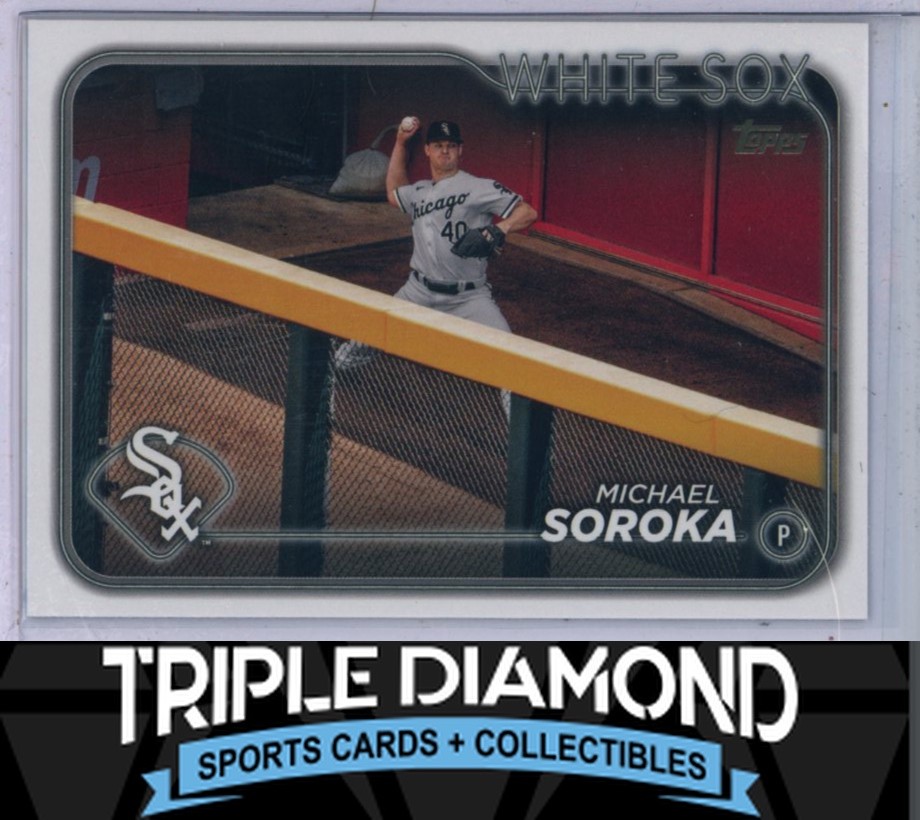 2024 Topps Series Two #367 Michael Soroka SSP Golden Mirror White Sox P32