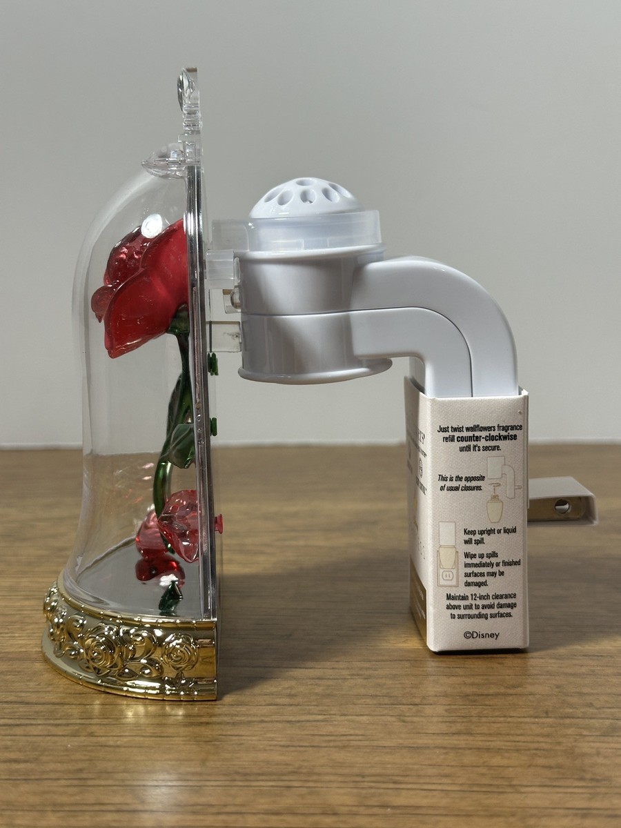 Bath & Body Works Disney Princess Wallflower Plug BELLE Rose scent