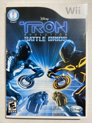 Tron Evolution Battle Grids - Nintendo Wii - Complete w/ Manual - Tested Working