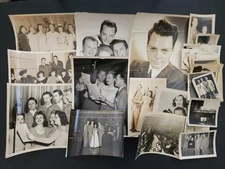 vintage HELEN CARROLL and THE SATISFIERS orig PHOTO LOT from BOB LANGE singer