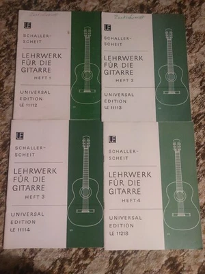Schaller-Scheit - Lehrwerk für die Gitarre - Heft 1 - 4 😁 - Bild 1 von 2
