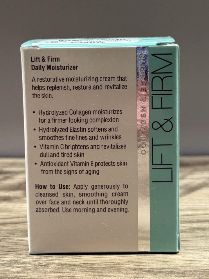 Ежедневный увлажняющий крем с коллагеном и эластином SkinLab Lift & Firm 2,25 унции тон морщин - Изображение 3 из 4