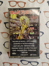 Iron Maiden Killers 1981 Cassette Album Capitol Records Heavy Metal VG /VG