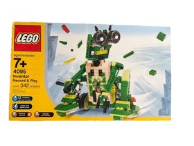 LEGO 4095 Inventor Record & Play Lot w/ Box Vintage 2003 