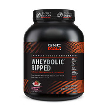 GNC AMP Wheybolic Ripped Strawberries and Cream Workout 22 Servings 2.6lb NEW