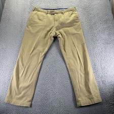 Samuel Windsor Pant Men's 38x31 Beige Cotton Corduroy Dress Straight Leg Classic