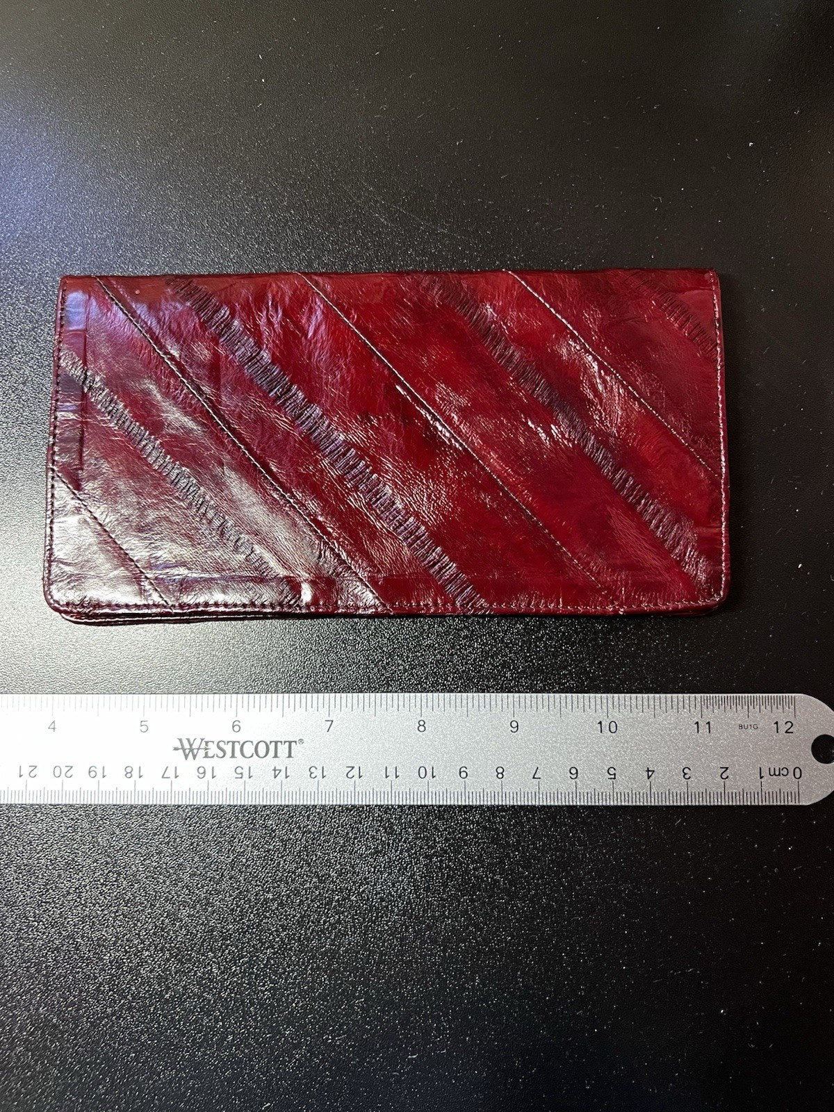 Eel (authentic) Skin leather Thin Multi-purpose W… - image 9