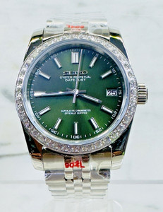 20 X SEIKO Dial Logo Emblem Silver Replacement Part MOD Part