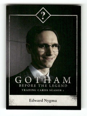 2016 Cryptozoic Gotham Character Bios C09 Edward Nygma Cory Michael Smith BXCP44