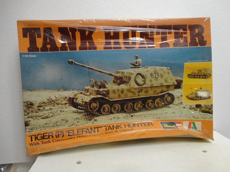 REVELL 1/35 Scale TIGER "ELEFANT" TANK HUNTER Model Kit